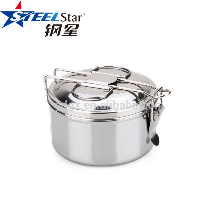 304 Stainless Steel Single Wall Lunch Box Bento Box