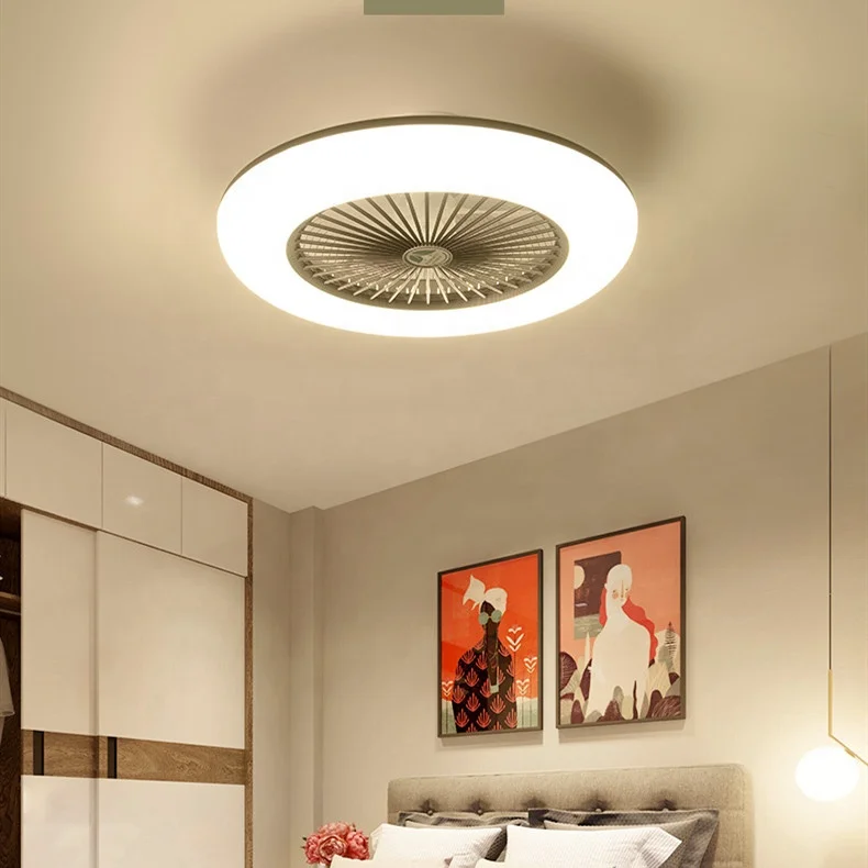 Professional 2020 Modern Led Ceiling Fan With Light And Remote Control