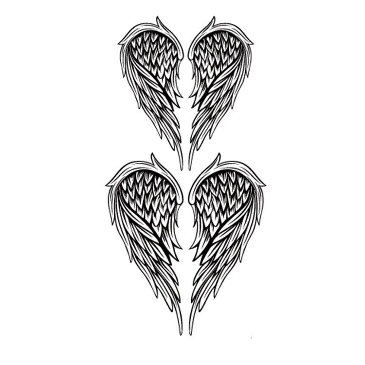 

OEM Good Price Newest Wrists Wing Totem Tattoo Sticker Waterproof, Cmyk