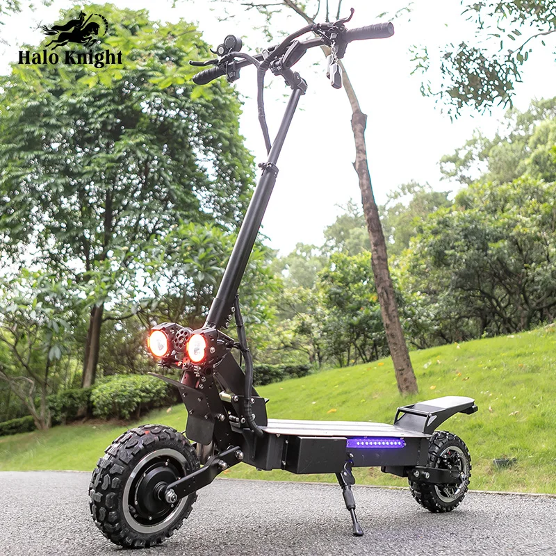 

Halo Knight 2 wheel Adult Self Balance Kick Scooter 6000W Motorcycle Electric Scooter