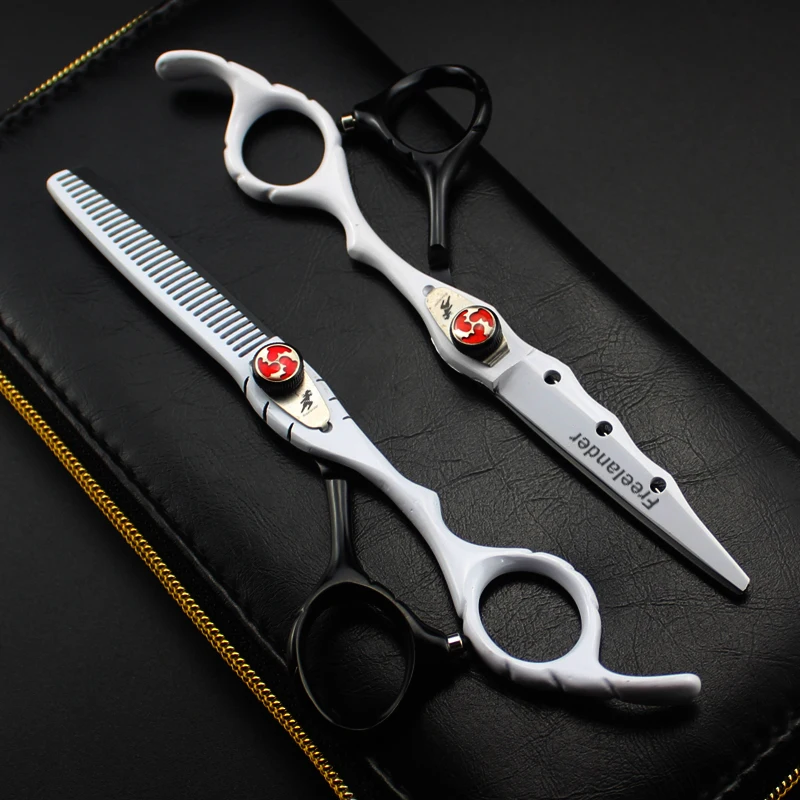 

6.0 inch FSD-34 new fashion design beauty barber scissors flat scissors tooth scissors