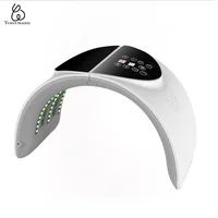 

7 colors High-end salon led mask facial whitening pdt led light therapy machine