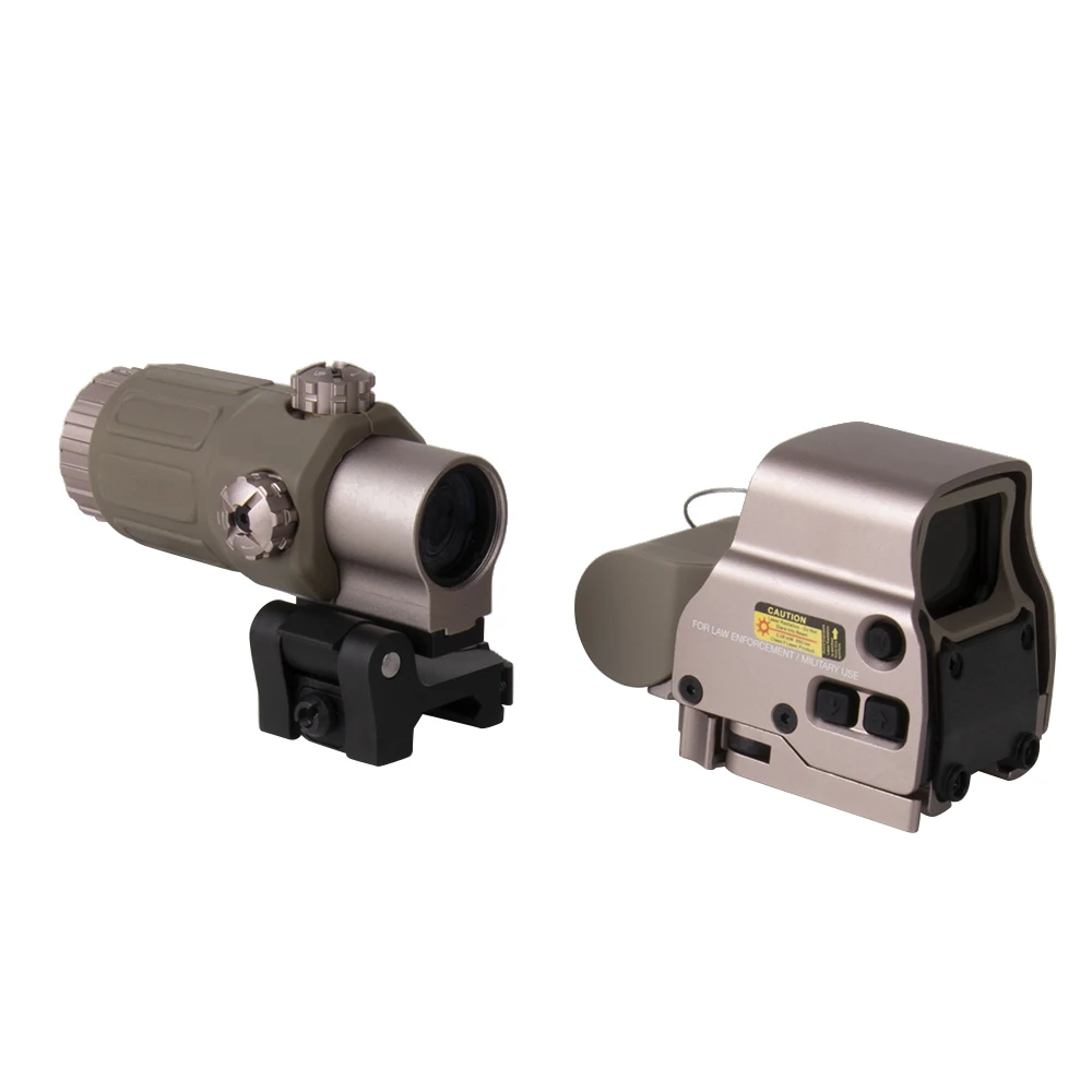 

NcDe Adjustable 558+G33- Holographic Weapon Sight in black with 68MOA ring & 1 MOA dot reticle