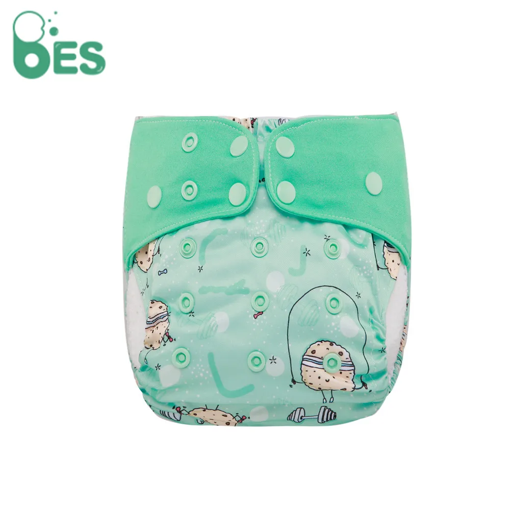 

Bes 2021 Custom design style washable reusable recycled baby pocket cloth nappy diaper with Oeko-tex Gots CE CPSIA Certification