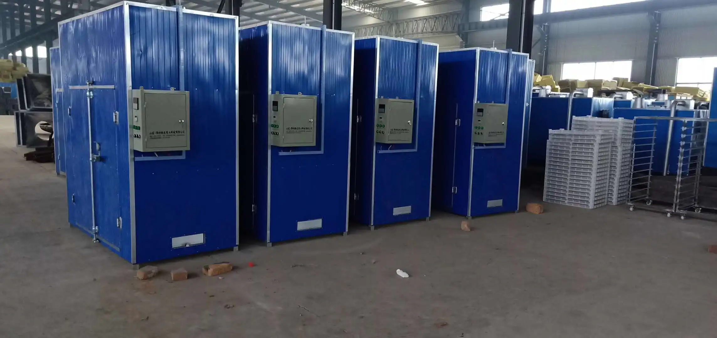 ISPM 15 Compliant Wood Pallet Heat Treatment Machine