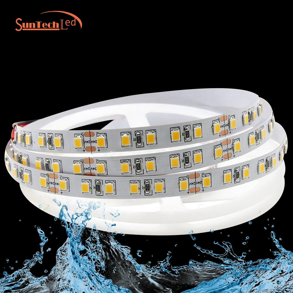 high quality  Dc24v  Smd 2835 Flexible Waterproof Led Strip Lights  120leds 5meter stripe for  project