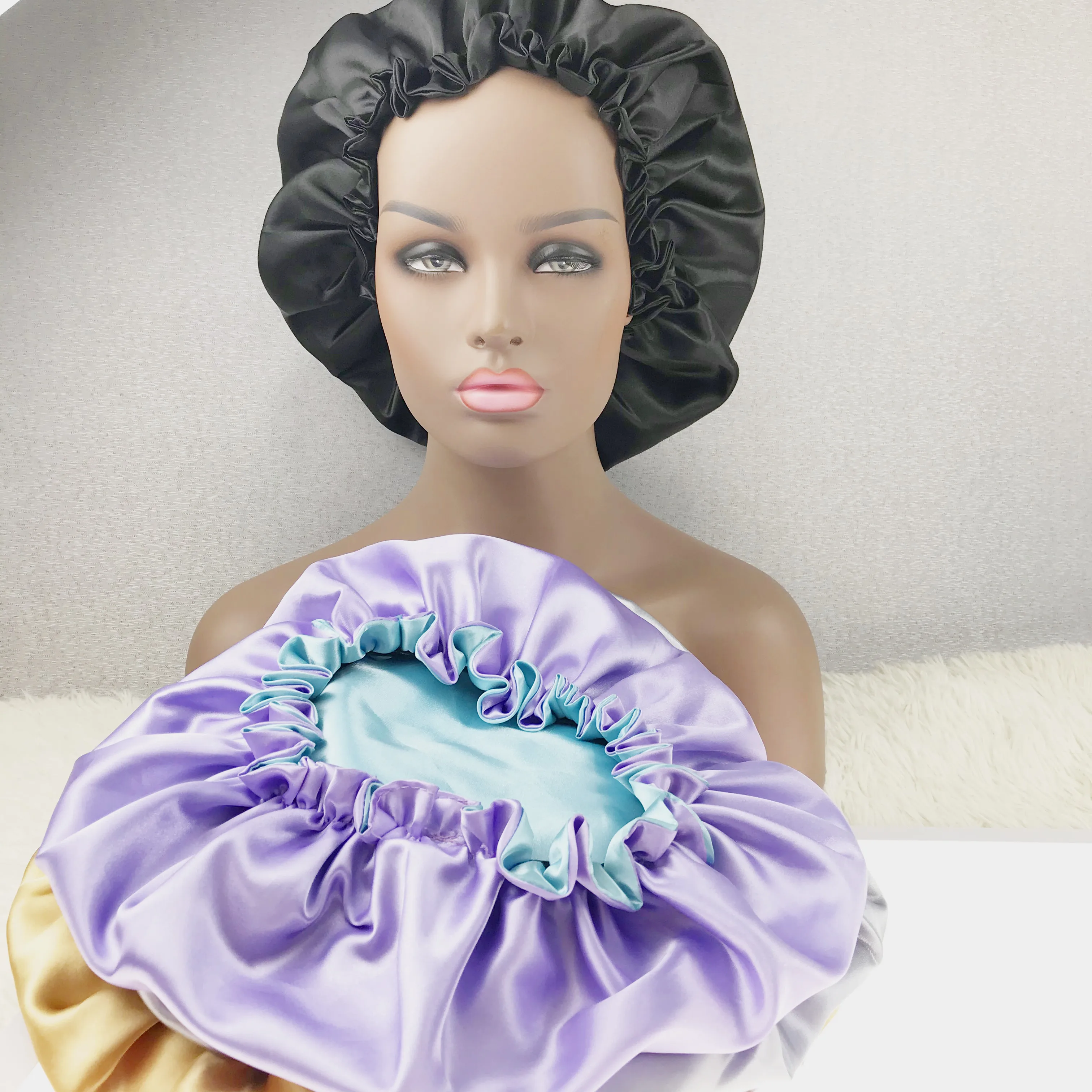 

Good Selling Bonnets Double Layer Bonnet For Girls Lady, Color