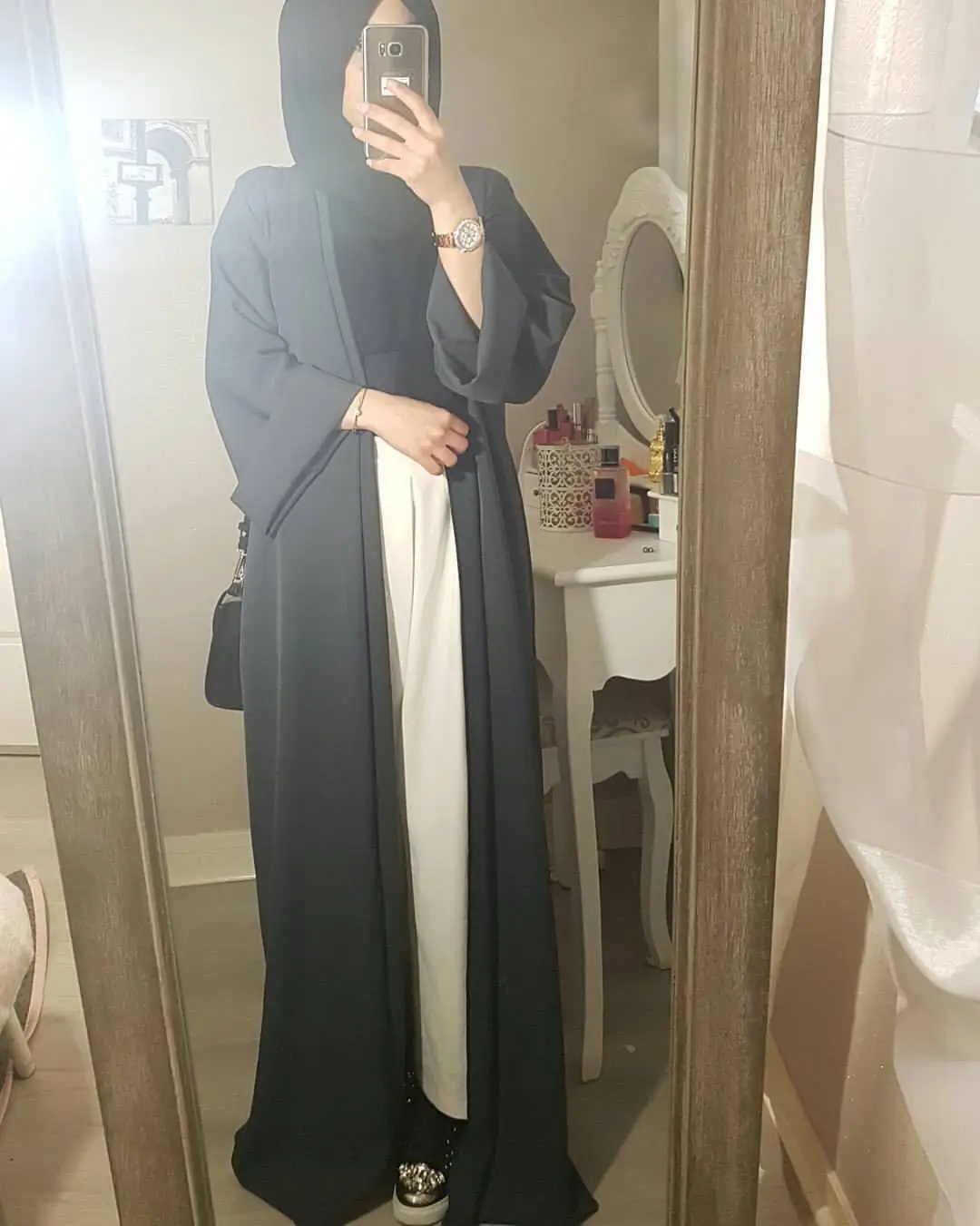 

HJ BMDR115 Islamic Clothing Prayer Buibui Kebaya Arab Turkish Jilbab Front Open Abaya Dubai Kimono, Picture