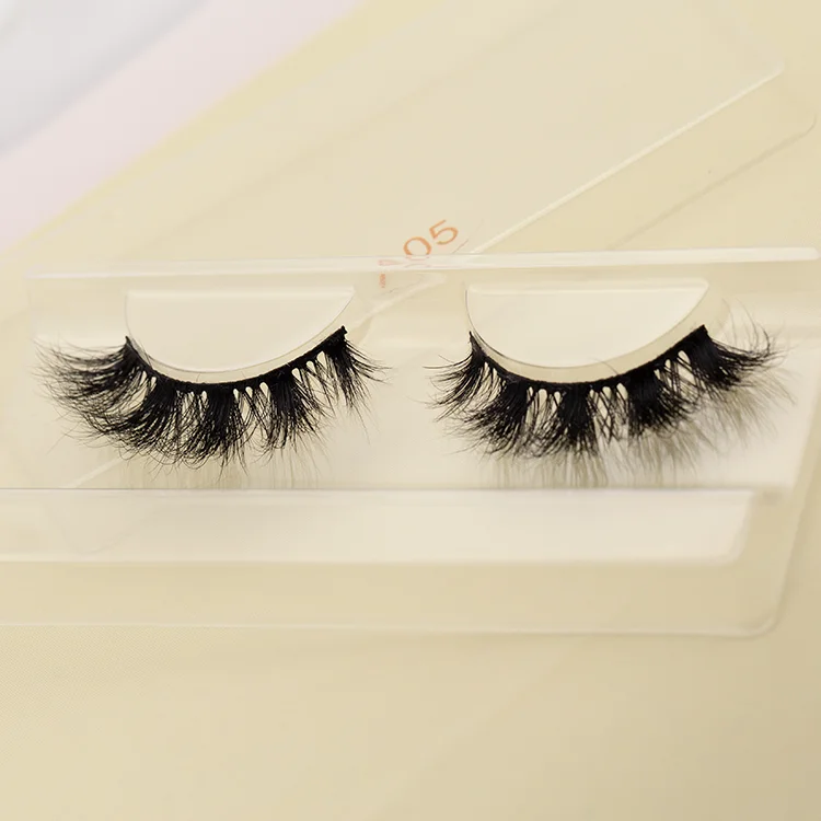 

25mm Lashes3d Mink Wholesale Vendor Custom Lash box 16mm 18mm 20mm Real Mink Natural Lashes