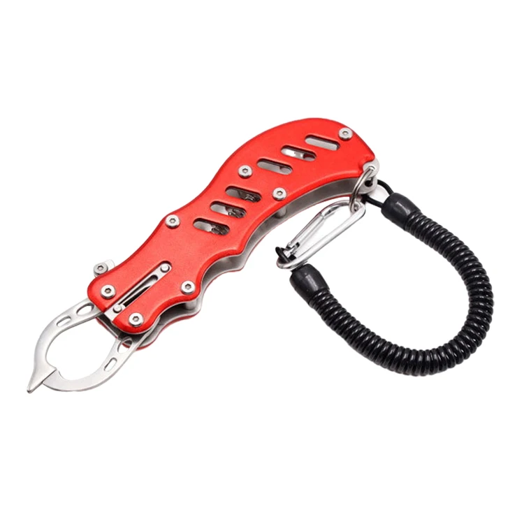 

Fish control multifunction pliers fishing tackle set aluminium alloy fish lip grip with steel wire