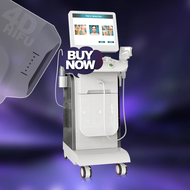 

Good price 4d hifu with new updated 11 cartridges face lifting wrinkle removal machine