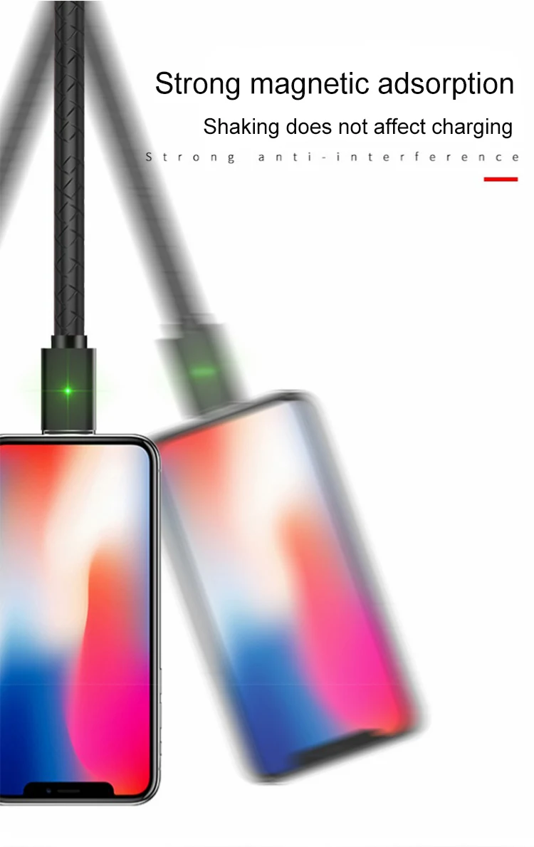 SIPU Fast Charger 3 In 1 Magnetic Charging Usb Cable - ANKUX.COM