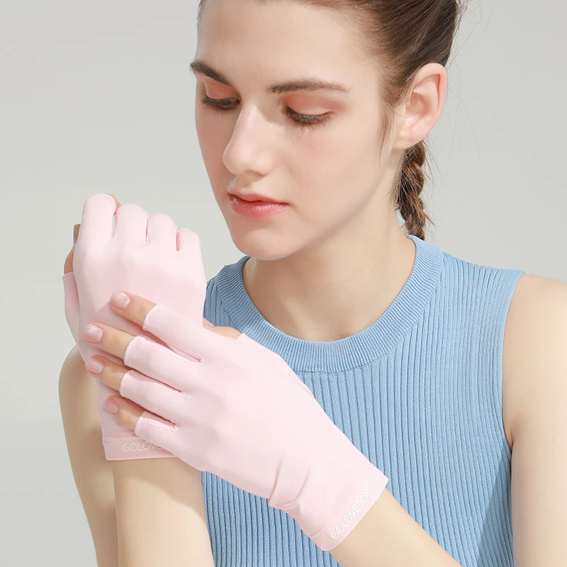 

GOLOVEJOY MJ04 Anti Uv Gel Shield Glove Fingerless Manicure Nail Art Led Lamp Nails Dryer Radiation Hand Protection Nail Gloves