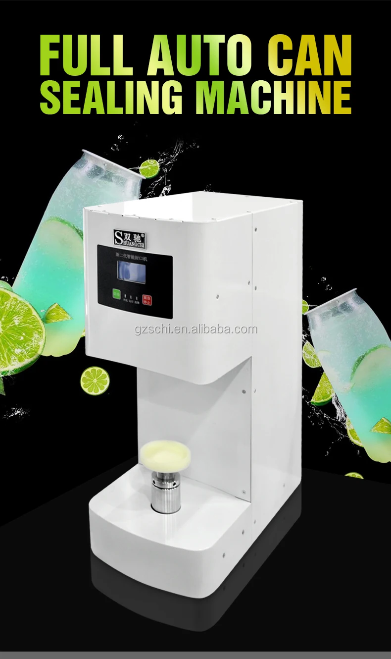 Full Automatic Plastic Bottle Sealing Machine Aluminium Can Seamer