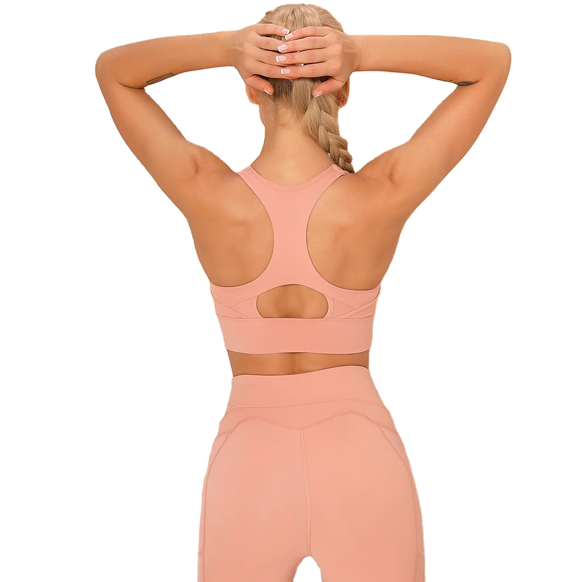 

High Quality Running Vest Workout Crop Tops High Impact Yoga Bra New Fitness Sports Bras For Women, 4 colors