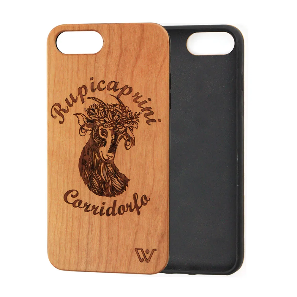 

Custom Logo Blank Plain Wood PC Case for IPhone 8 Wood Phone Case