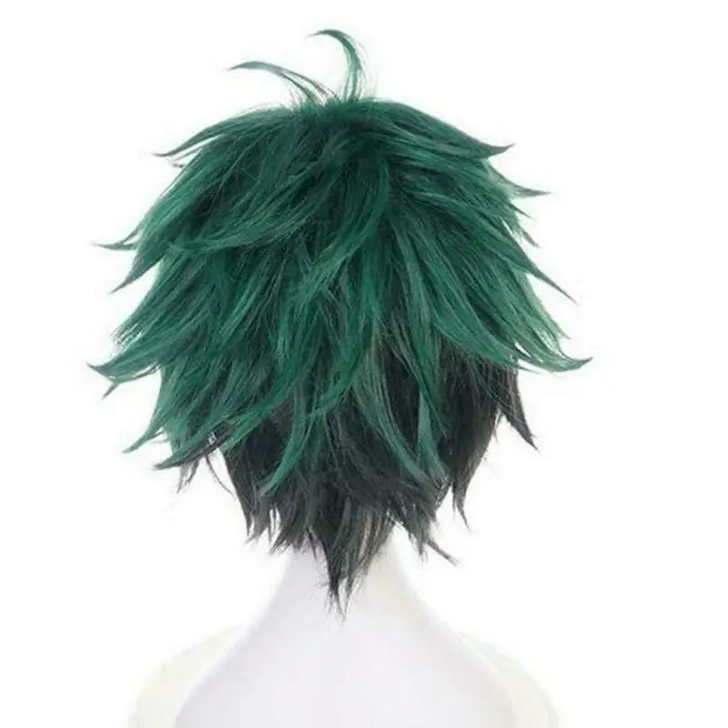 green anime wig