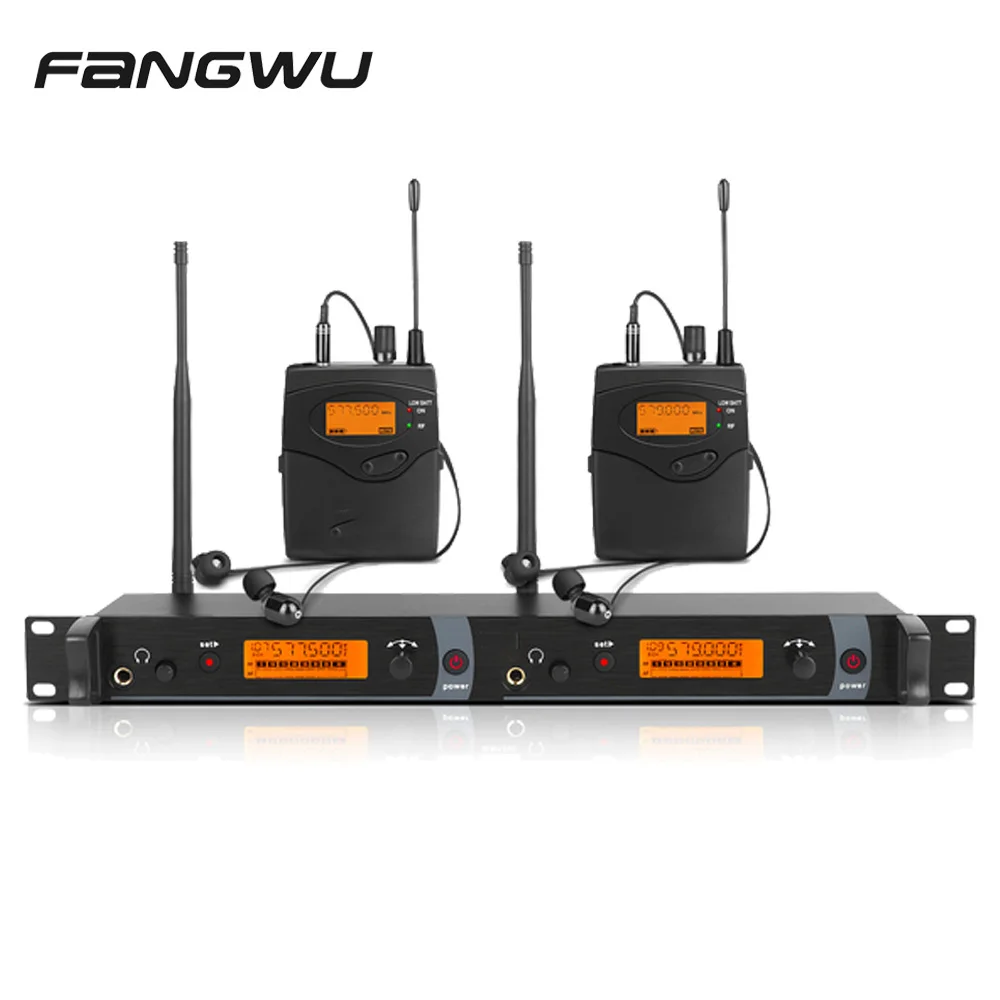 

Personal Sound Audio Wireless Inear Monitor System, Black/silver/custom