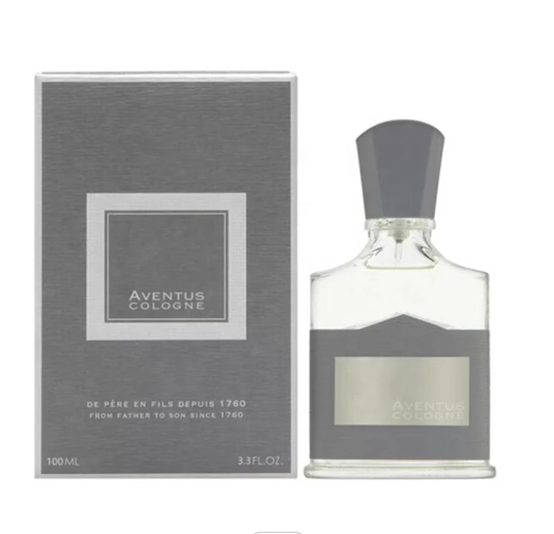 

100ml 3.3 oz Brand Creed aventus Perfume Men Cologne Eau De Parfum Fragrance Long Lasting Smell New Box Perfumes Spray For Men, Picture show