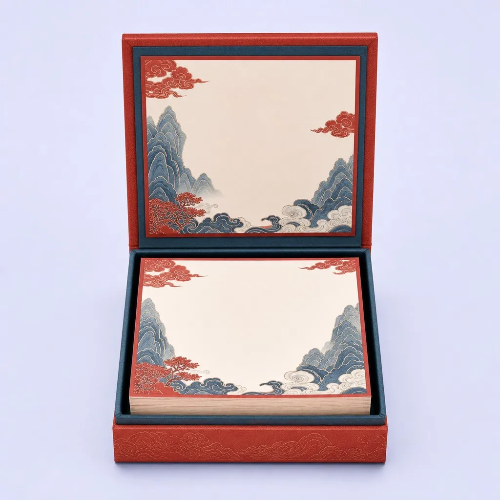 Misty Mountains and Swirling Clouds Presentation Box