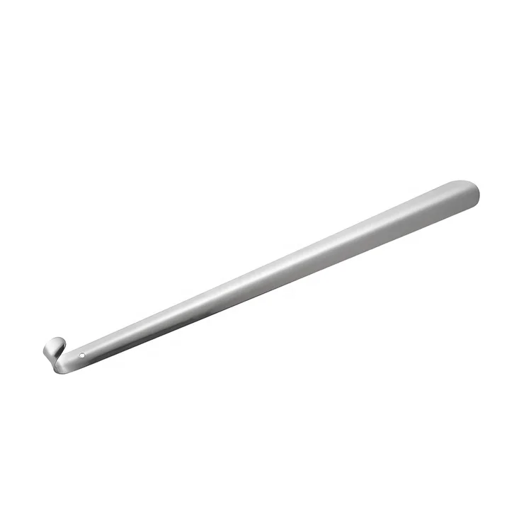 

home using Long handle metal Shoehorn Stainless Steel Silver Shoe horn 51CM/20inch, Customized