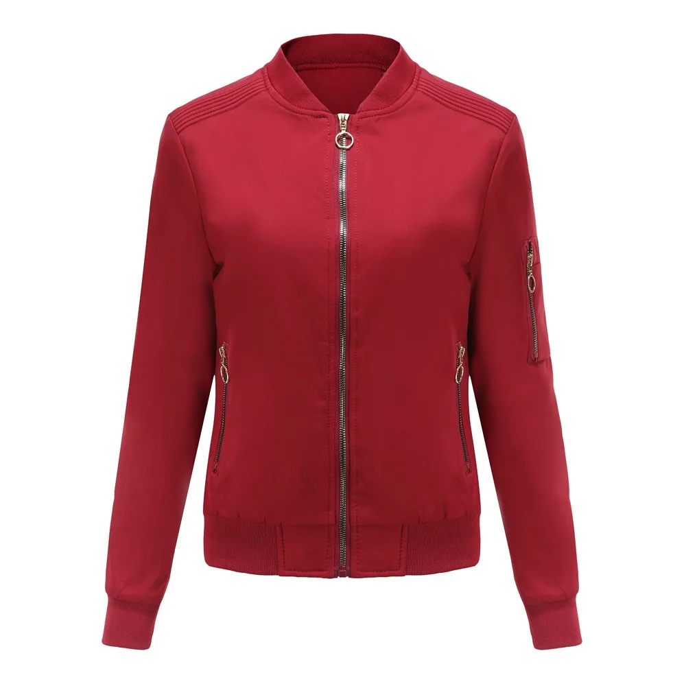 

Wholesale Casual Comfortable Luxury Sports Womens Coats and Winter Bomber Jackets, Multicolor