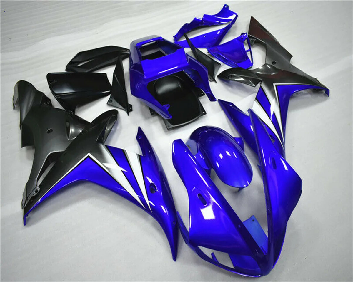 

For Yamaha YZF R1 2002 2003 ABS Plastic Injection Motorcycle Fairing Kit Bodywork with Heat Shield and Bolt Box