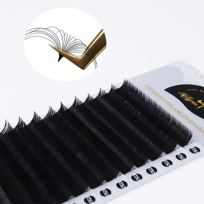 

High Quality Easy Fan Eyelash Extension Vendor Extend De Cil Soi Easy Fan Lashes C DD Easy Fan Lashes