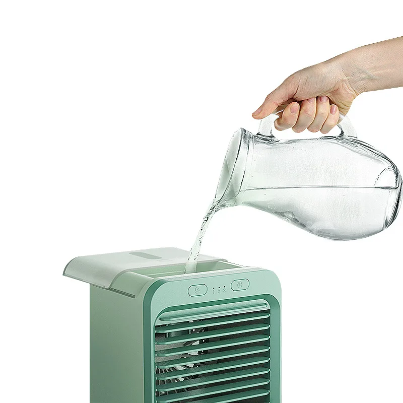 

Small Fan Water-Cooled Fan Humidification Spray Cooling Desktop Cooling Usb Student Portable Dormitory Air Cooler Mini