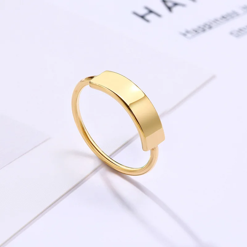 

Custom Stainless Steel Gold Jewelry Rings for Women