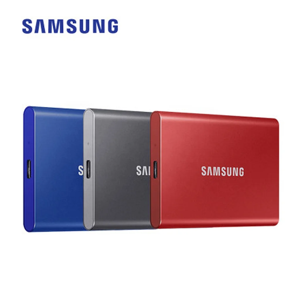 

Original SAMSUNG T7 Portable SSD 500GB 1TB Hard Drive 2TB USB 3.1 External Solid State Drives for Desktop Laptop PC