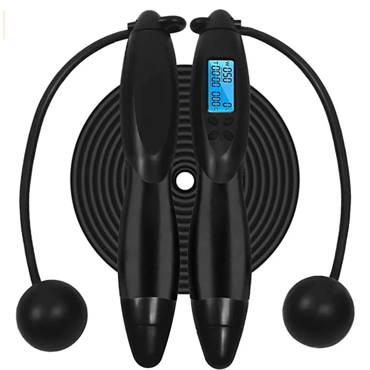 

Professional Digital Smart Jump Rope, Portable Cordless Counter Jump Rope for Daily Life Fitness