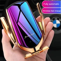 

PSDA 10W Car Charger Wireless Charger R2 S5 R1 R3 Wireless QI Charger Infrared Smart Sensor Automatic Fast Charging Phone Holder