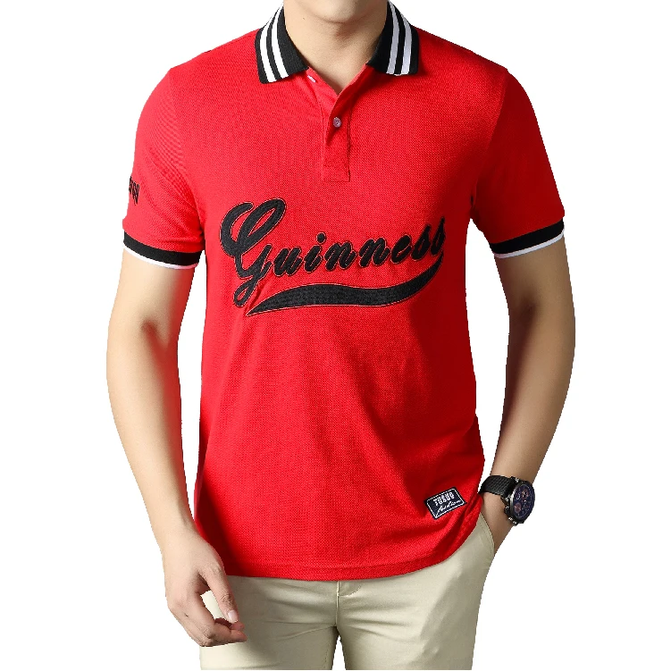 

Wholesale OEM Camisa casual sports solid color thin plus size golf t shirts cotton short sleeve embroidered men's polo shirts