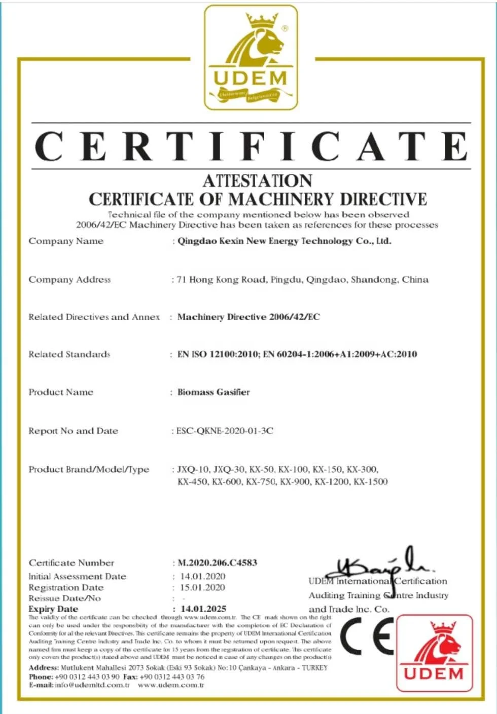 
Biomass alternative energy generating set,palm shell,cacao husk biomass gasifier electric generator 