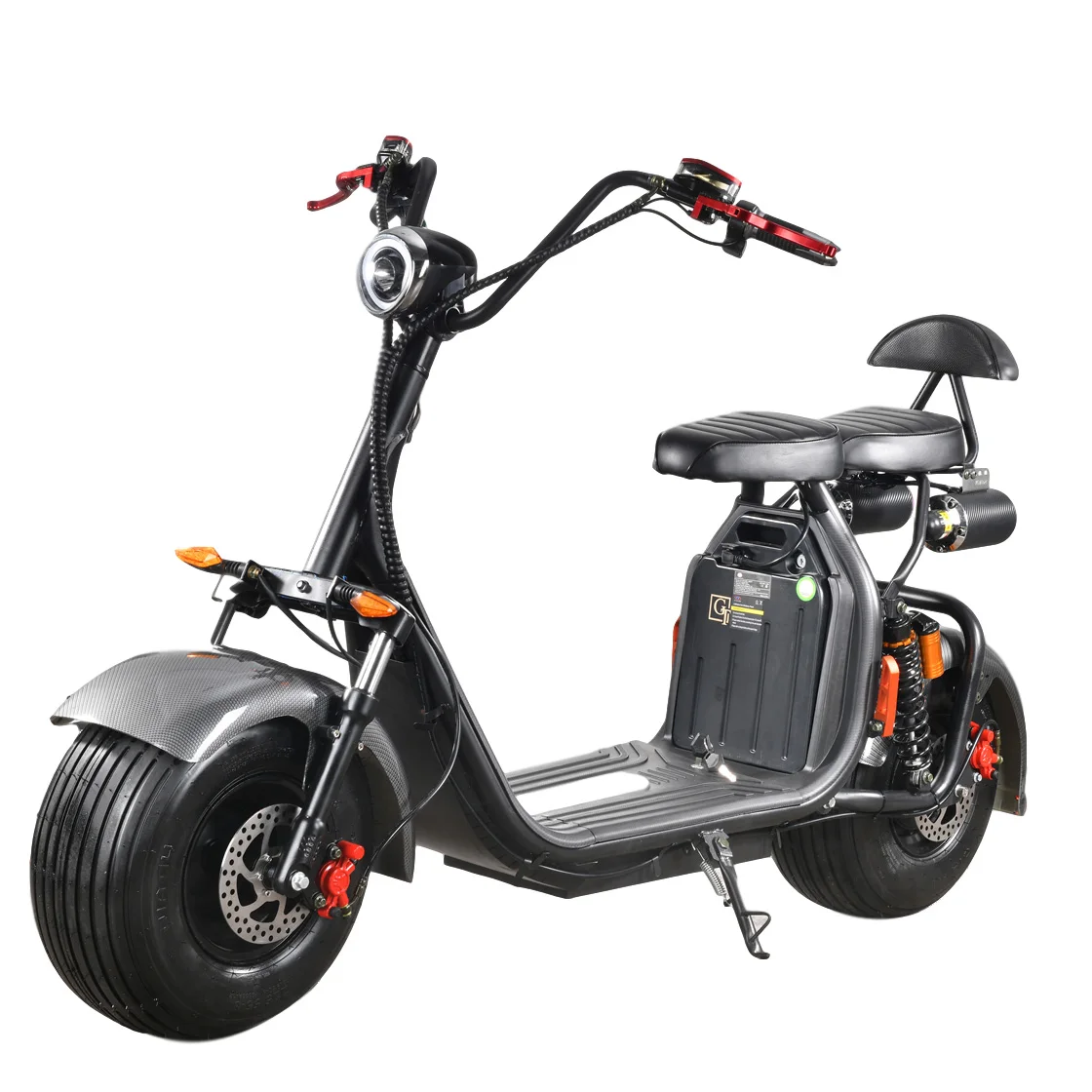

Dropshipping 1000W/1500W/2000W/ Harleyment Electric Scooter Citycoco Scooter With Removable Battery Max Speed 40KM/H, Customized color