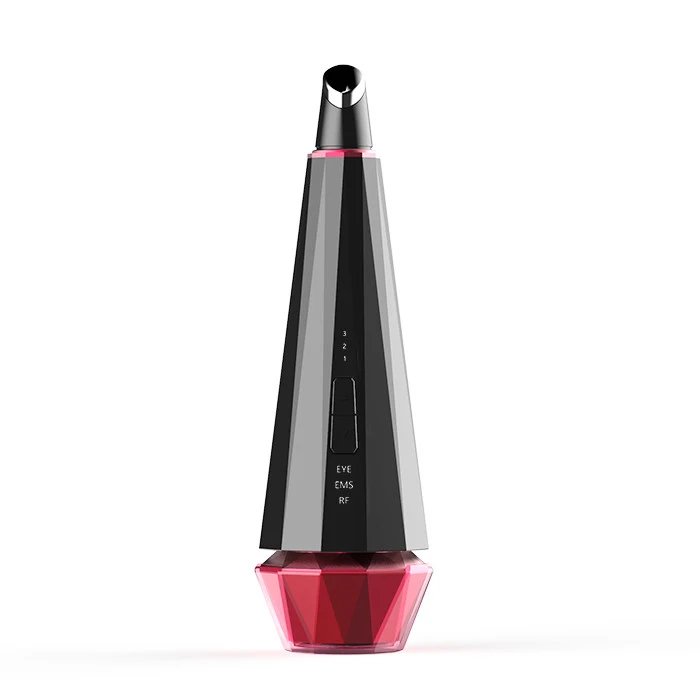 

6 in 1Portable anti wrinkle face massage ems RF multi function Rejuvenation beauty instrument, Black