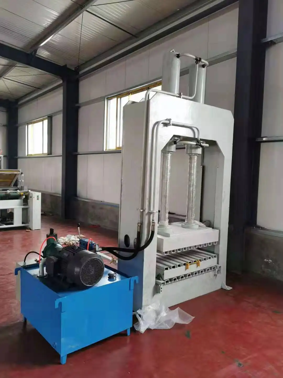 
Textile baler machine 