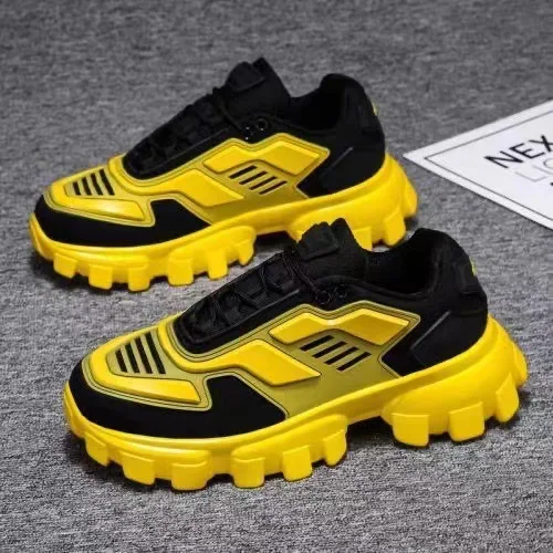 

2022 Newest Trendy Women Sports Casual Shoes Color Matching Comfortable Platform Chunky Shoes