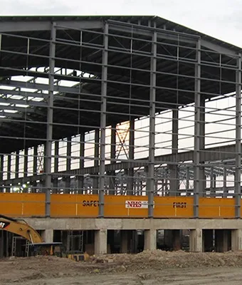 Pre-fabricated warehouse
