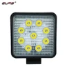 EURS 27w Square led work light 4 inch engineering car spotlight forklift car inspection light 2700Lm 6000K