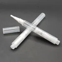 

2.8ml 4ml Empty Aluminium Dental Whitening Cosmetic Click Pen With Brush