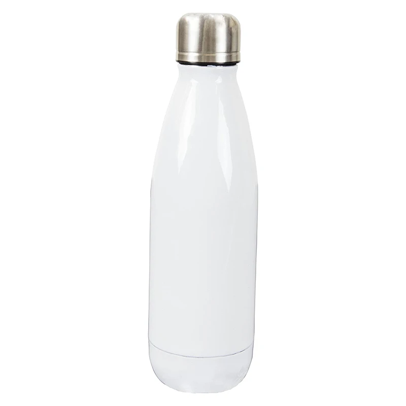 

Factory Price 500 ml Double Wall Vacuum Water Bottle Stainless Steel Insulated Cola Shaped Sublimation Water Bottle