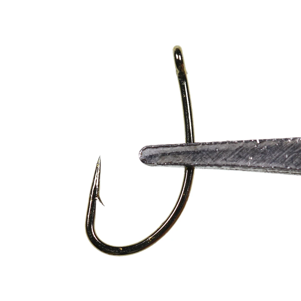 

Wholesale Fly Fishing Dry Fly Hook Standard Wire Nymph Fish Hook Bronze Trout Fly Tying Fish Tackle Carp Sharp Accessory