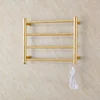 Small Size Stainless Steel Golden Finishing Towel Radiator Heated Warmer