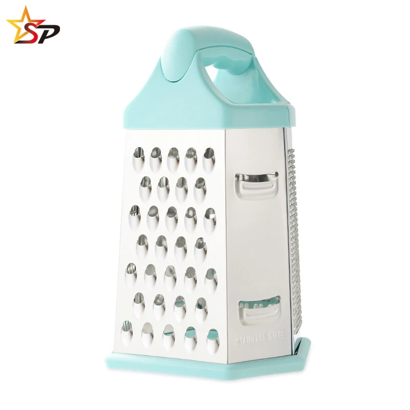 

High quality Kitchen cooking tools fruit and vegetable grater Four sides cheese grater Box Grater