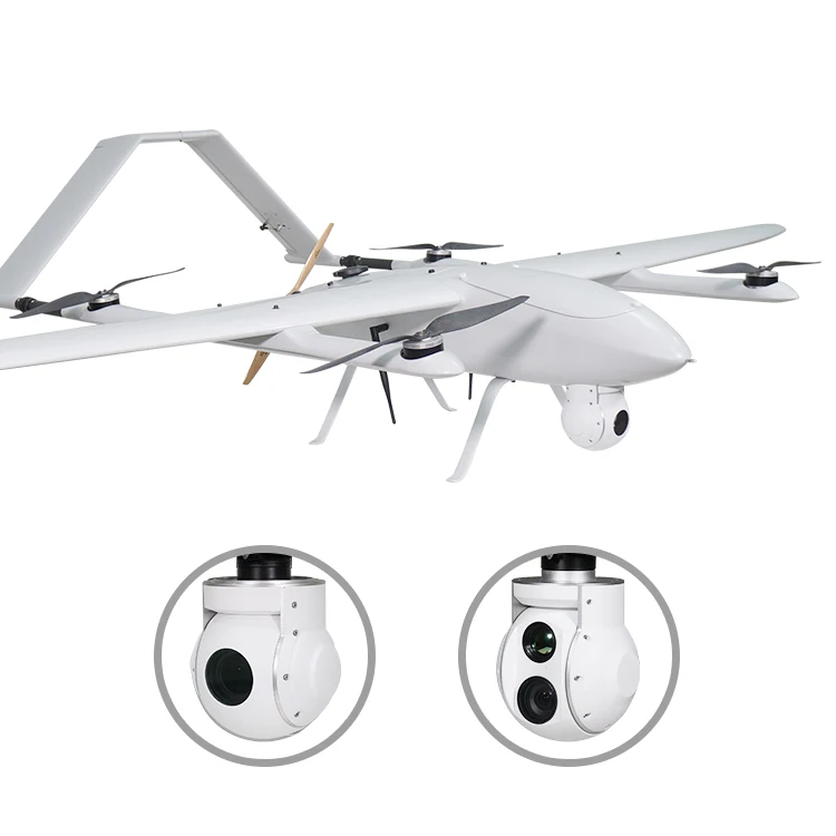 

Foxtech Babyshark260 Long Endurance Fixed Wing VTOL UAV Drone for Surveillance and Inspection