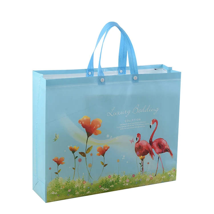 

In Stock Direct Manufacturer Supplie Eco Friendly Cheap Wholesale Pp Laminated Non Woven Tote Shopping Bag, As shown