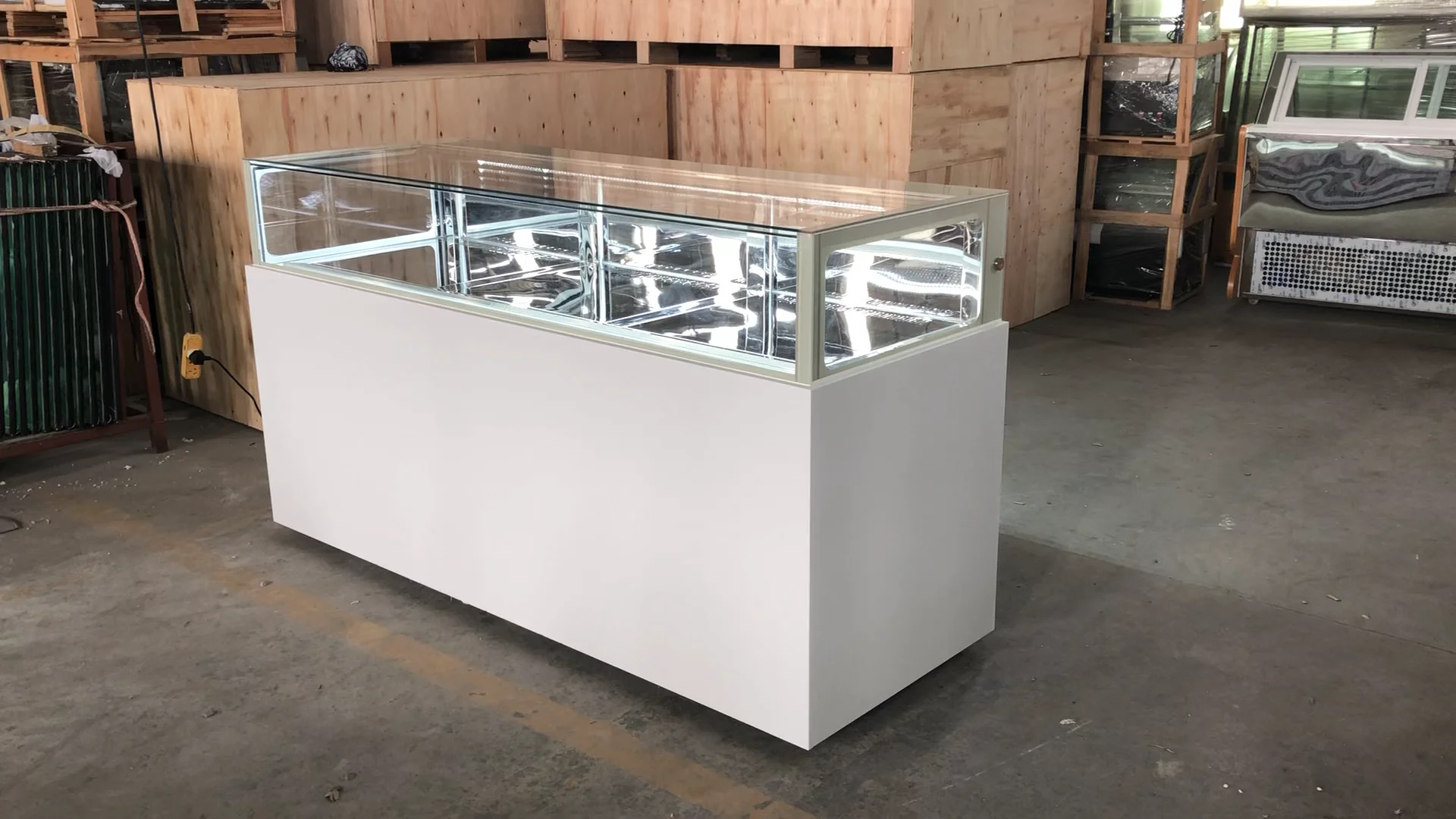 second hand chocolate fridge