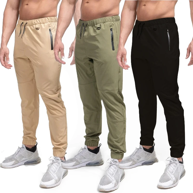 

Custom Logo Active Plus Size Drawstring Trouser Mens Pocket Solid Color Sport Fitness Joggers Pants, As picture